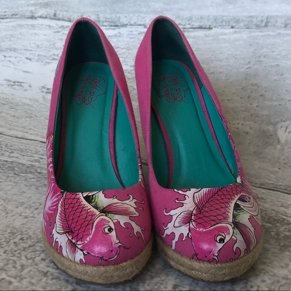 Ed hardy wedges - Picture 3 of 3